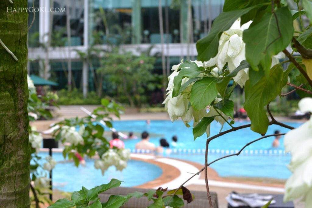 Shangri-La Singapore poolside