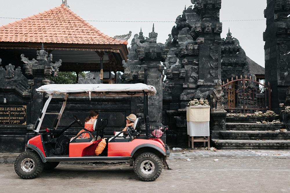 Nusa Lembongan - golf cart